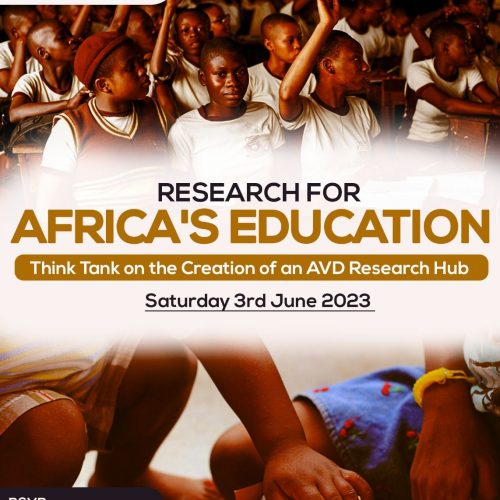 Research for Africa’s Education – Think Tank on the creation of an AVD Research Hub